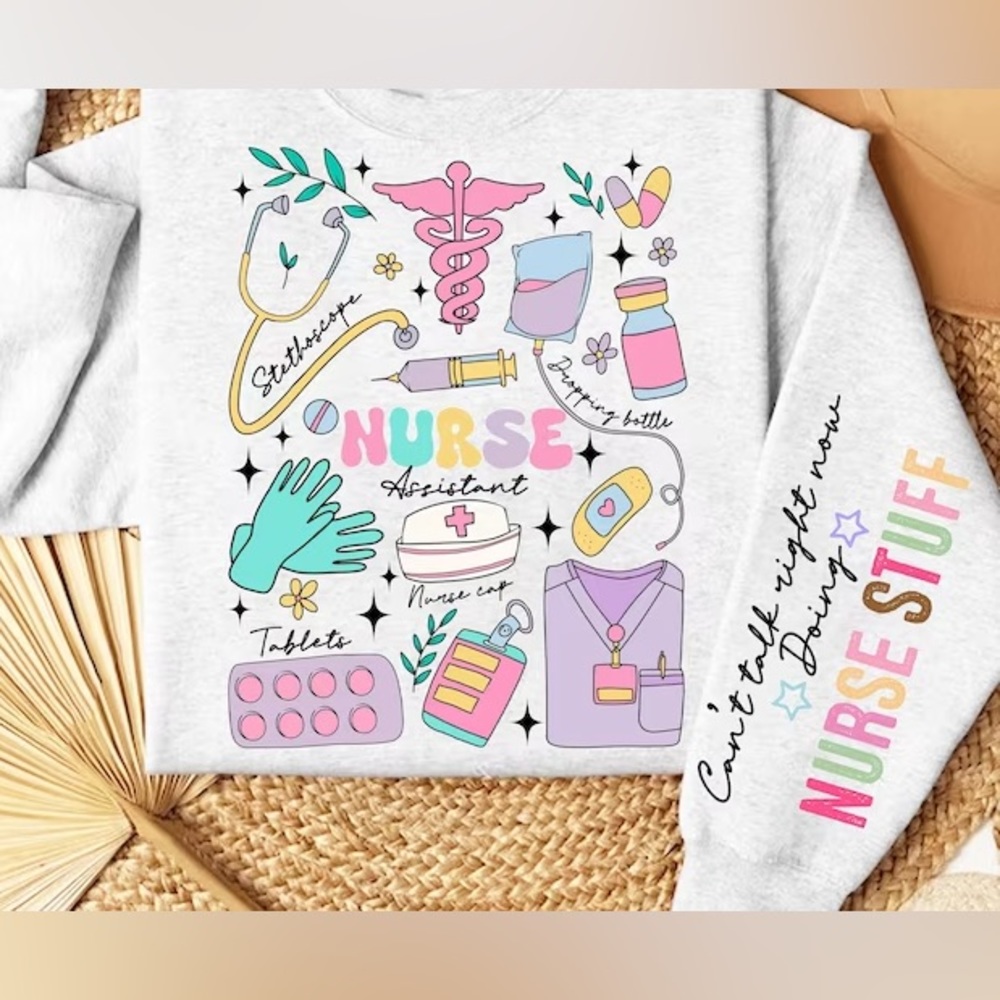 Brand New Custom Made Nurse Sweatshirt